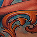 Pin Up Girl  Tattoo Design Thumbnail